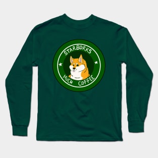 Shiba Starborks Long Sleeve T-Shirt